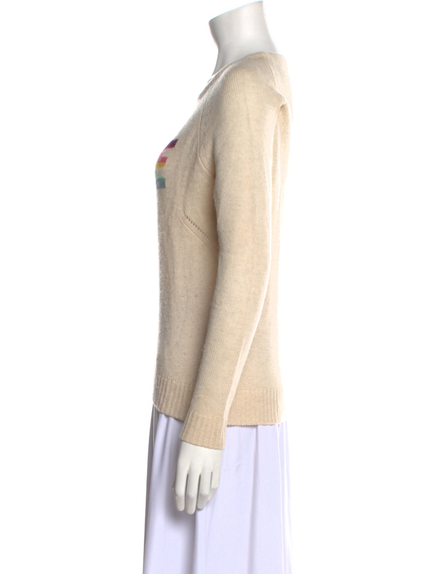 Zadig & Voltaire Cashmere Graphic Print Sweater